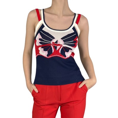 Top elasticado con lurex